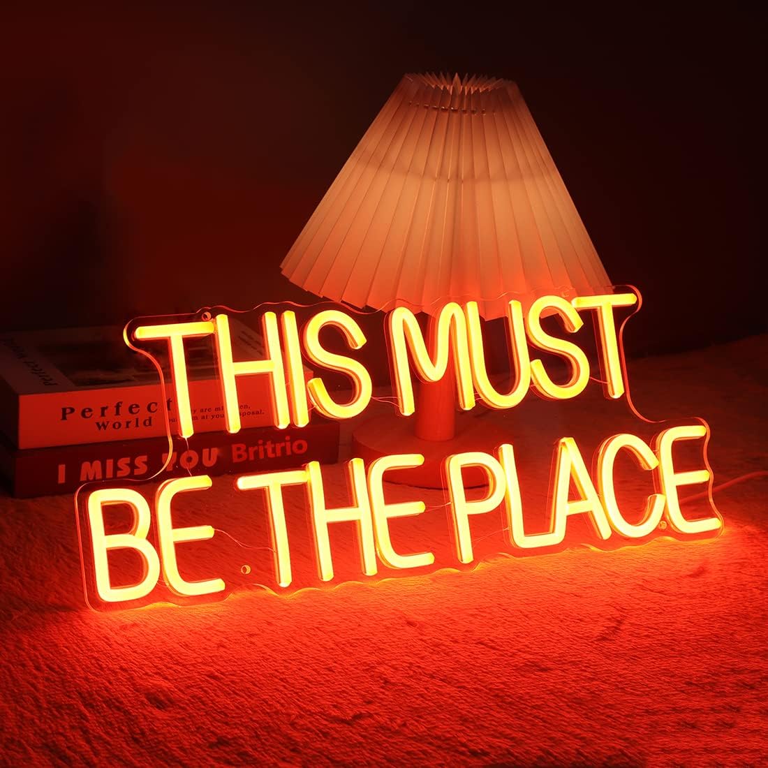 Outdoor Lighting Quotes - Letrero Luminoso LED 'THIS MUST BE