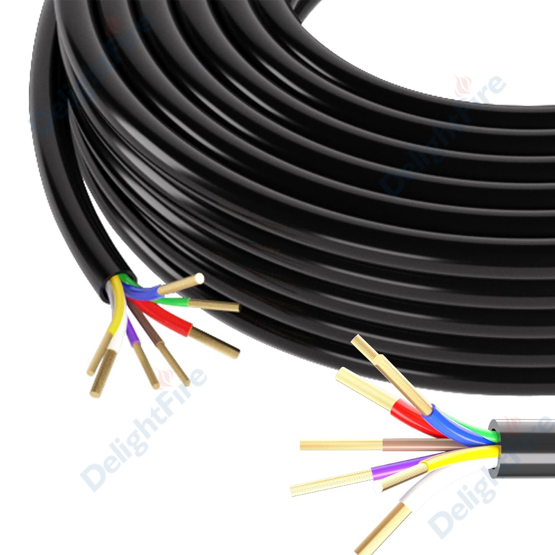 Outdoor Lighting Underground Wiring - Cable Eléctrico Flexible de 7 Núcleos,