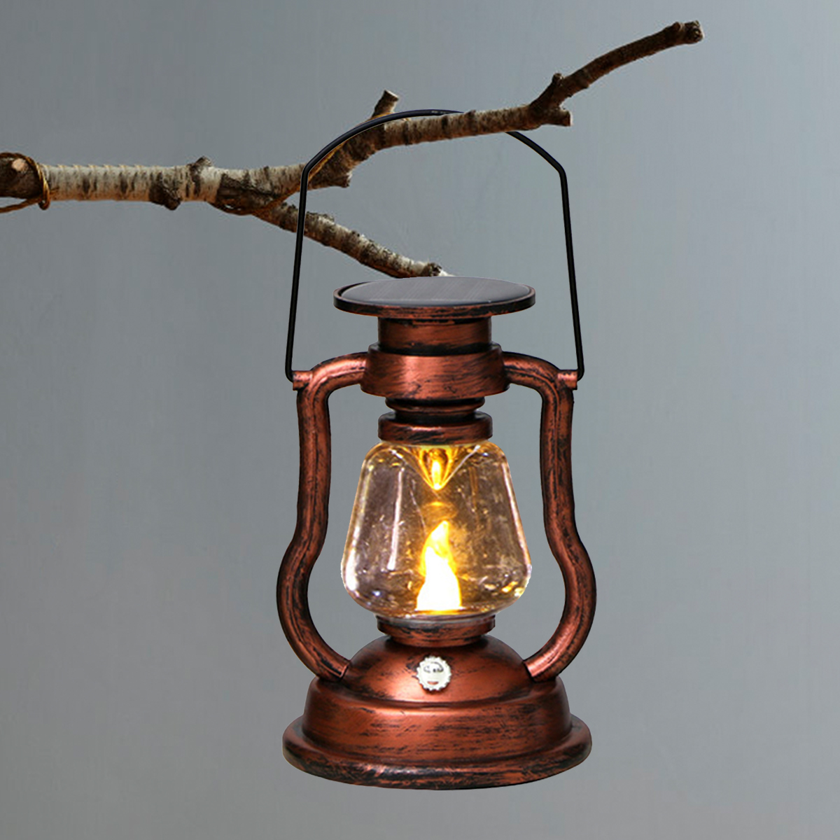 Photocell Outdoor Lighting - Luz de Ambiente Retro LED Solar,