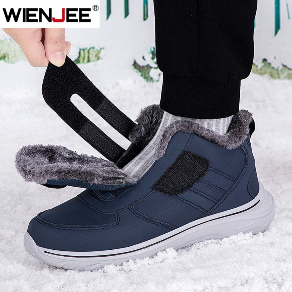Outdoor Lighting Round - Botas ortopédicas de invierno para hombre,