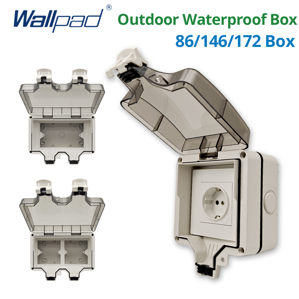 Outdoor Lighting Switch - Wallpad IP66 caja exterior impermeable a