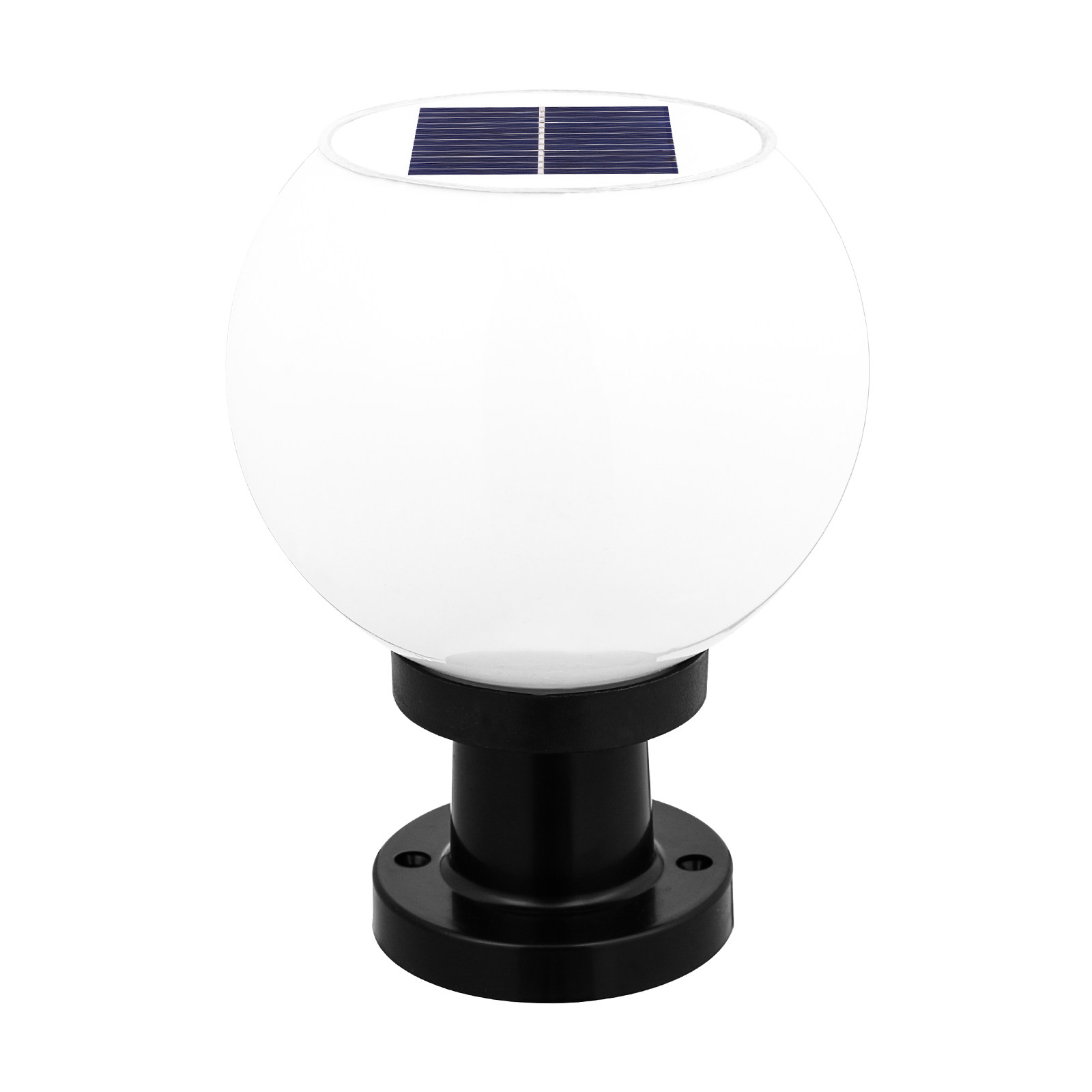 Outdoor Lighting Round - Lámpara de Pared Solar para Exteriores,