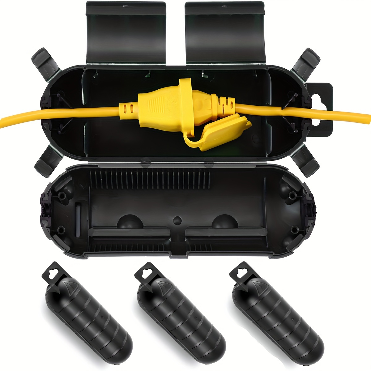 Outdoor Lighting Extension Cable - Cubierta protectora de seguridad para conexión