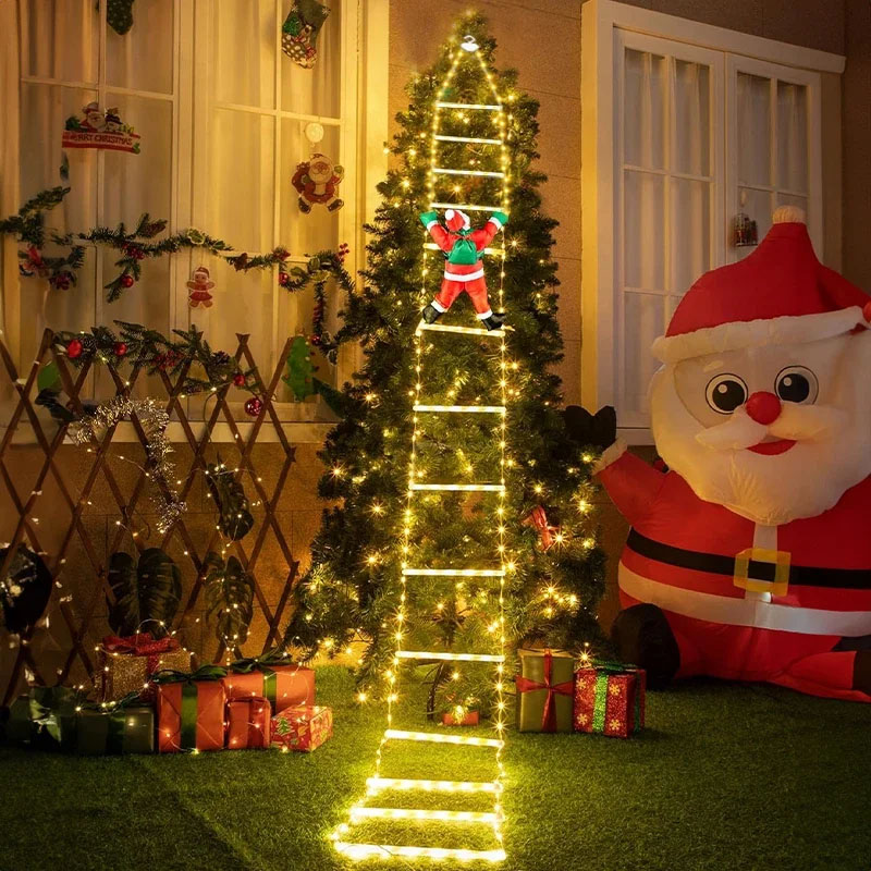 Outdoor Lighting And Decor - Luces LED de Navidad, Cadena de