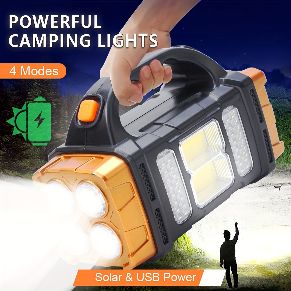 Photocell Outdoor Lighting - Nueva Linterna LED Solar Recargable de