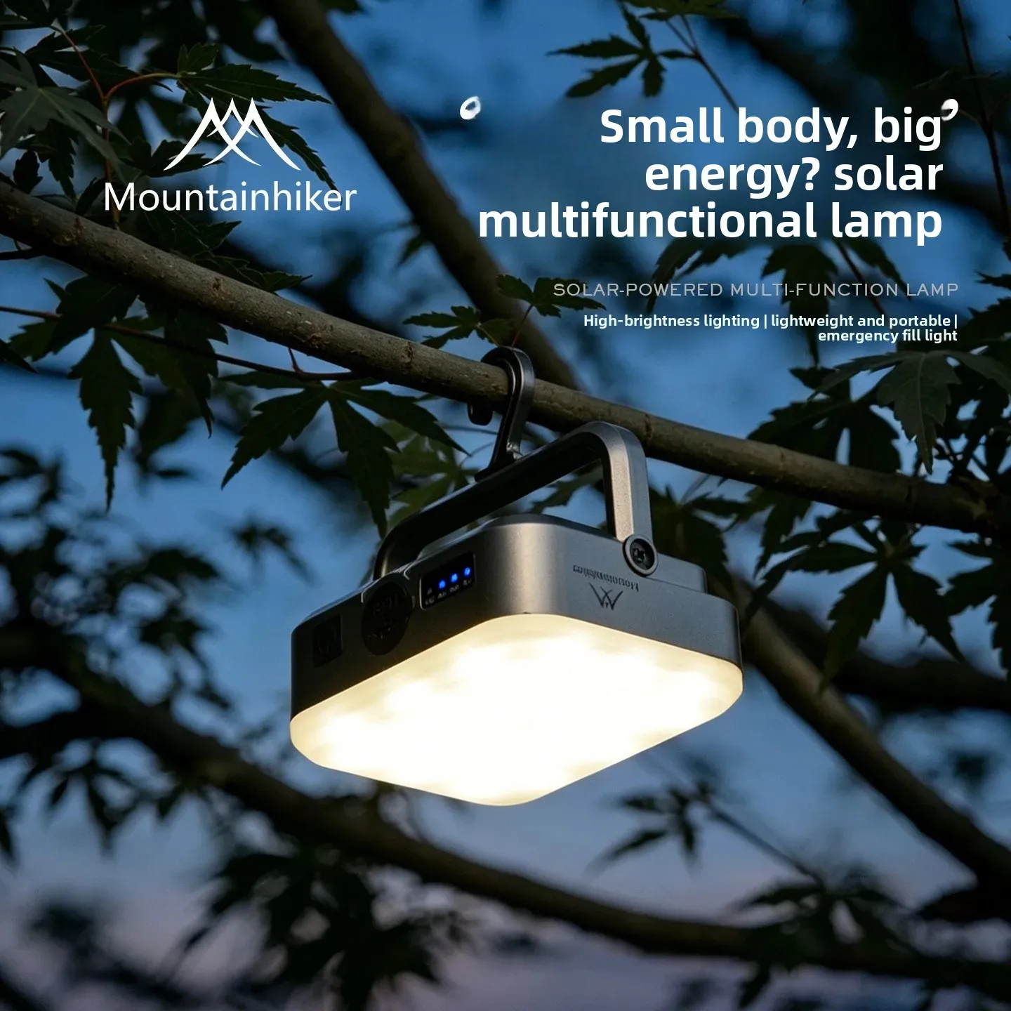 Photocell Outdoor Lighting - Lámpara Solar de Emergencia para Camping,