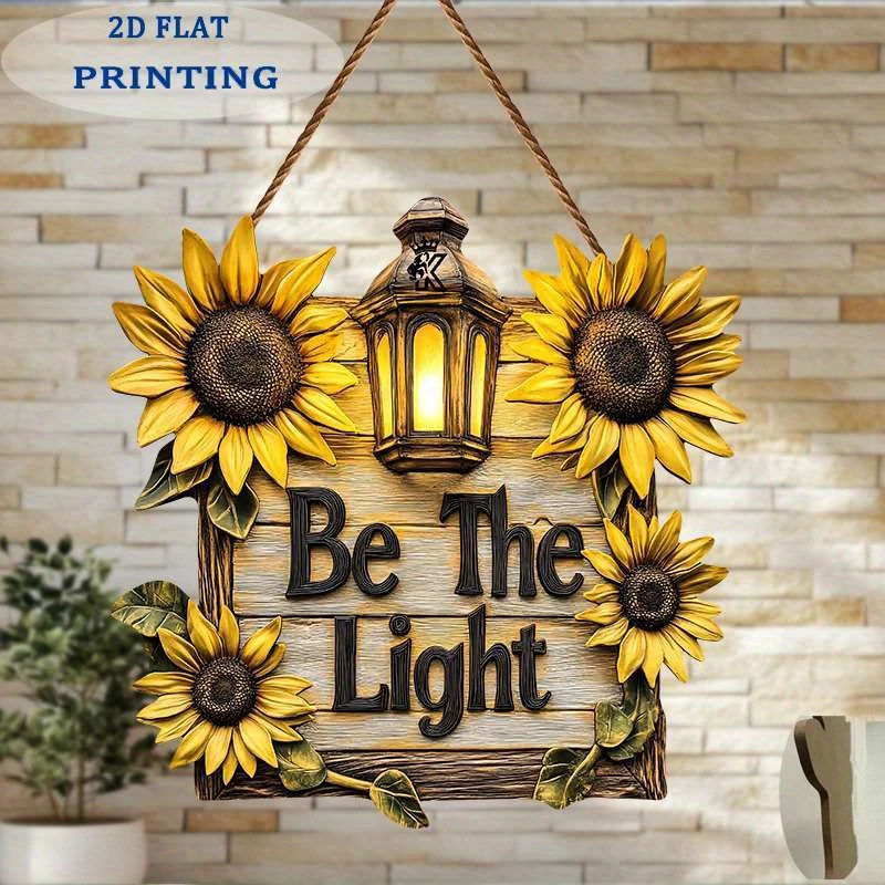 Outdoor Lighting Quotes - Letrero de madera con diseño de
