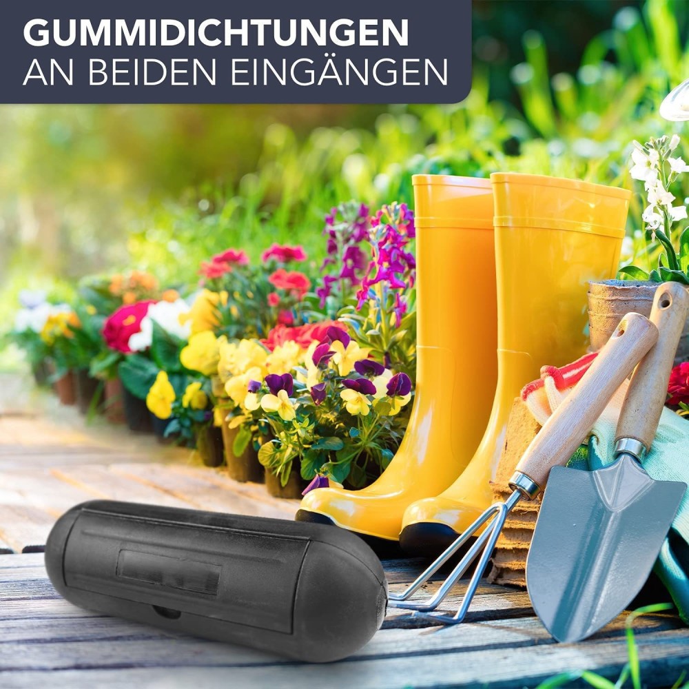 Outdoor Lighting Extension Cable - Caja de seguridad impermeable para cable