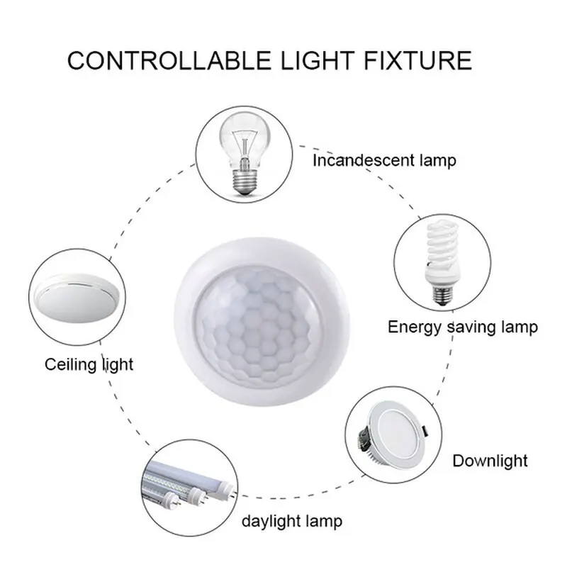 AC110-240V interruptor de luz  - Outdoor Lighting Switch reseña y precio