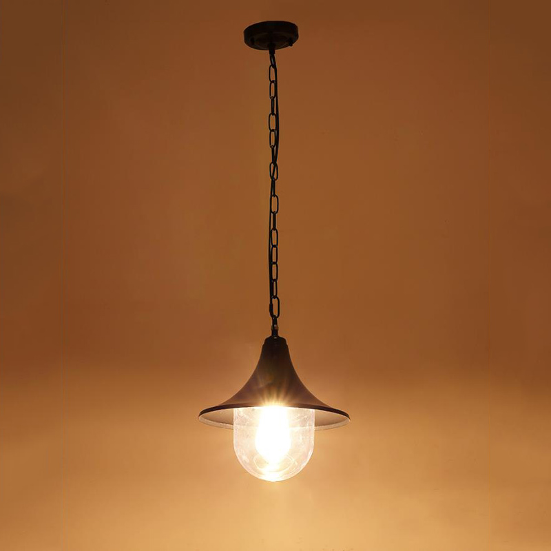 Lámpara Colgante Grande para E - Outdoor Lighting On Fence reseña y precio
