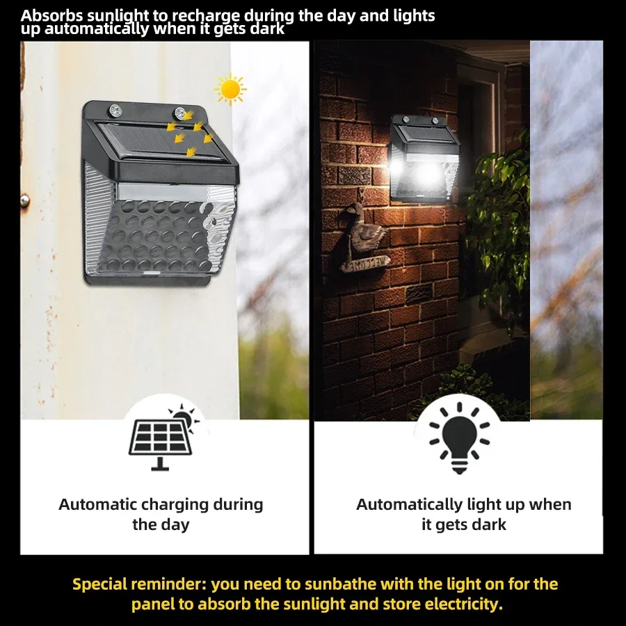 Luz Solar LED con Sensor de Mo - Outdoor Lighting And Decor reseña y precio