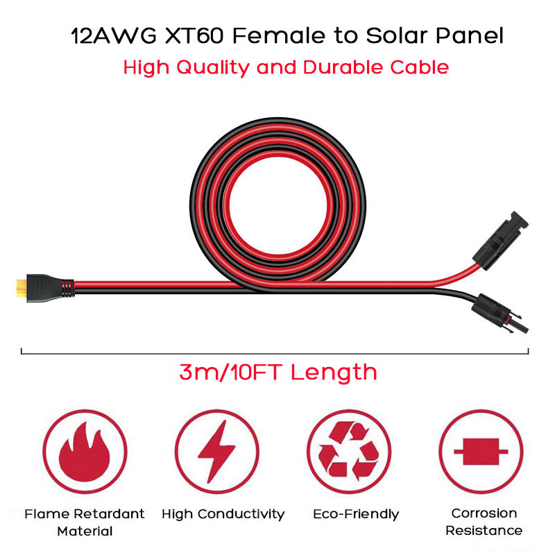 Cable de extensión solar de 3m - Outdoor Lighting Extension Cable reseña y precio