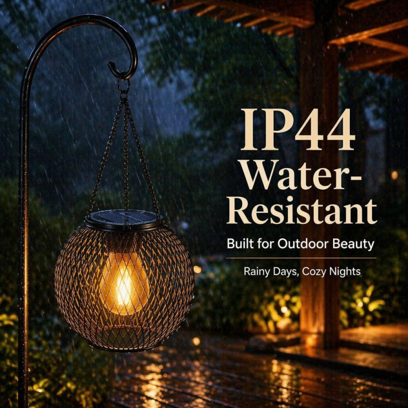 Lámpara LED Solar Colgante par - Photocell Outdoor Lighting reseña y precio
