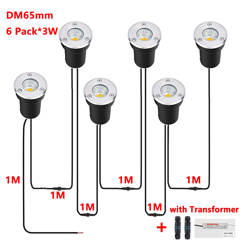 Luz LED para empotrar en suelo - Outdoor Lighting Underground Wiring reseña y precio