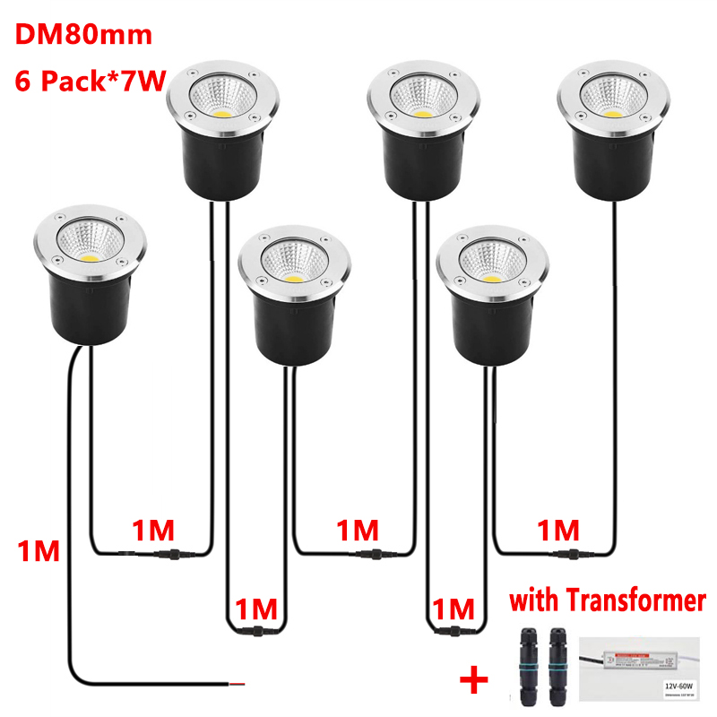 Luz LED para empotrar en suelo - Outdoor Lighting Underground Wiring reseña y precio