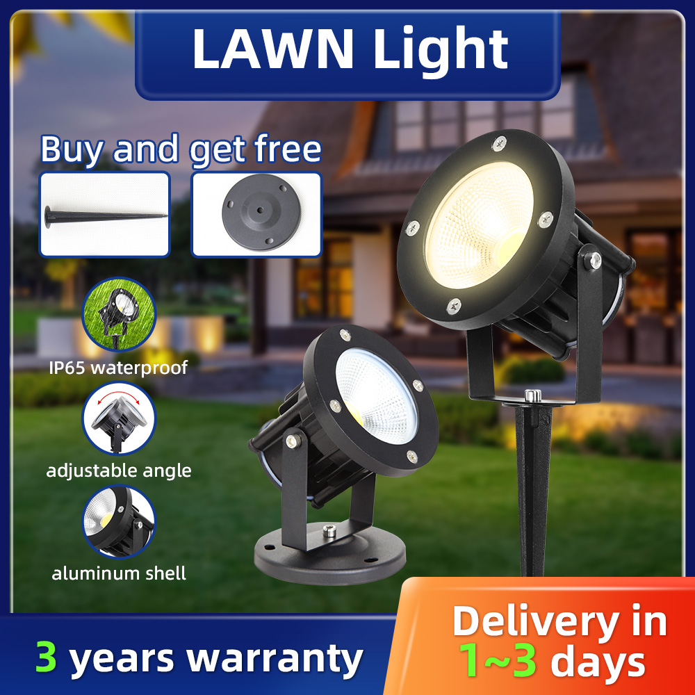 Lámpara LED GU10 para jardín,  - Outdoor Lighting Switch reseña y precio