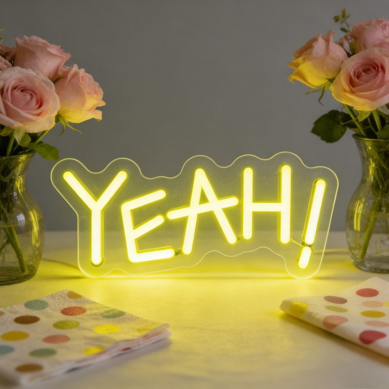 Letrero Luminoso LED con Frase - Outdoor Lighting Quotes reseña y precio