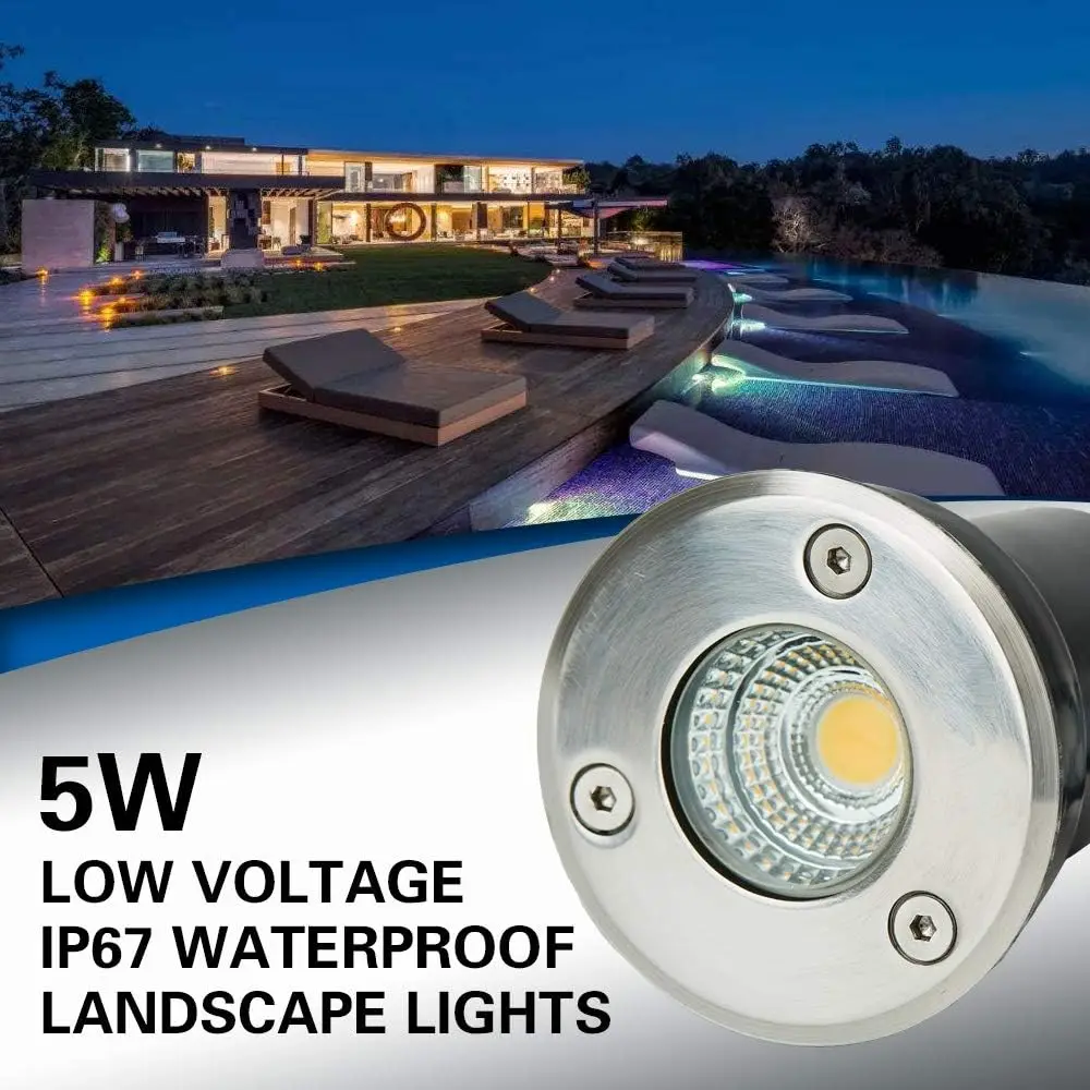Iluminación de Paisaje de Bajo - Outdoor Lighting Underground Wiring reseña y precio