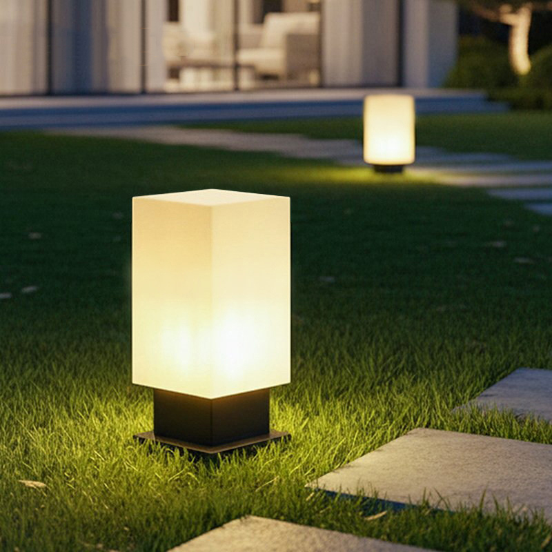 Lámpara de pie luminosa para p - Outdoor Lighting And Decor reseña y precio