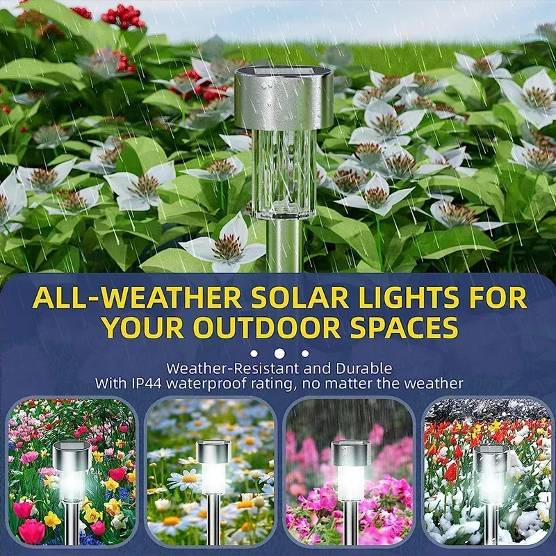 10 Luces Solares para Jardín,  - Outdoor Lighting On Fence reseña y precio