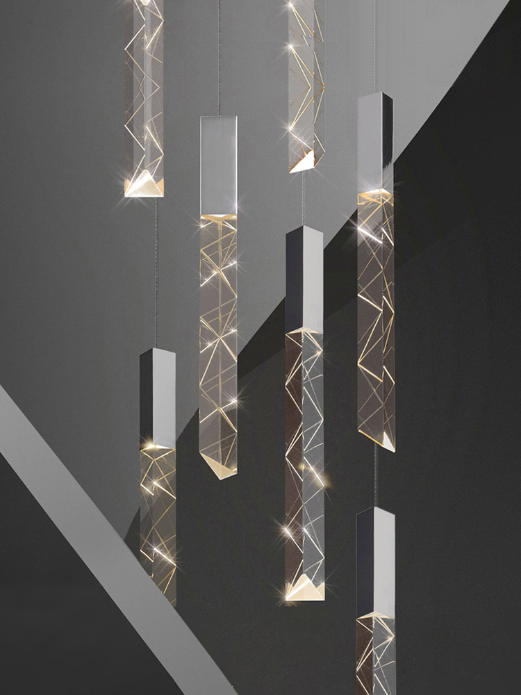 Lámpara colgante de cristal pa - Outdoor Lighting Pendant reseña y precio