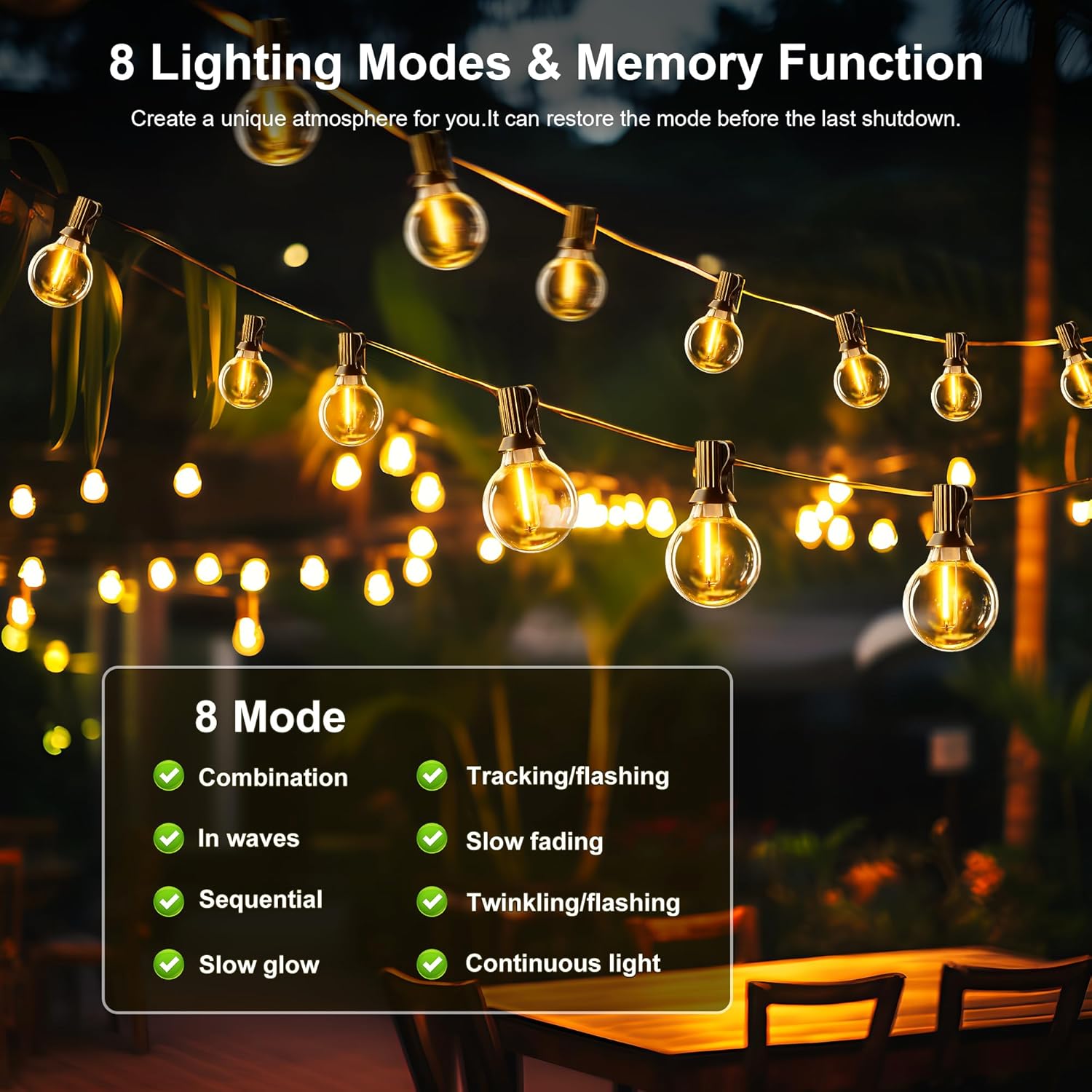 Guirnaldas de luces alimentada - String Light Bistro reseña y precio