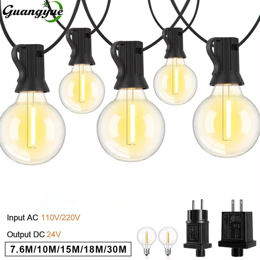 Guirnalda de Luces LED G40 E12 - String Light Bistro reseña y precio
