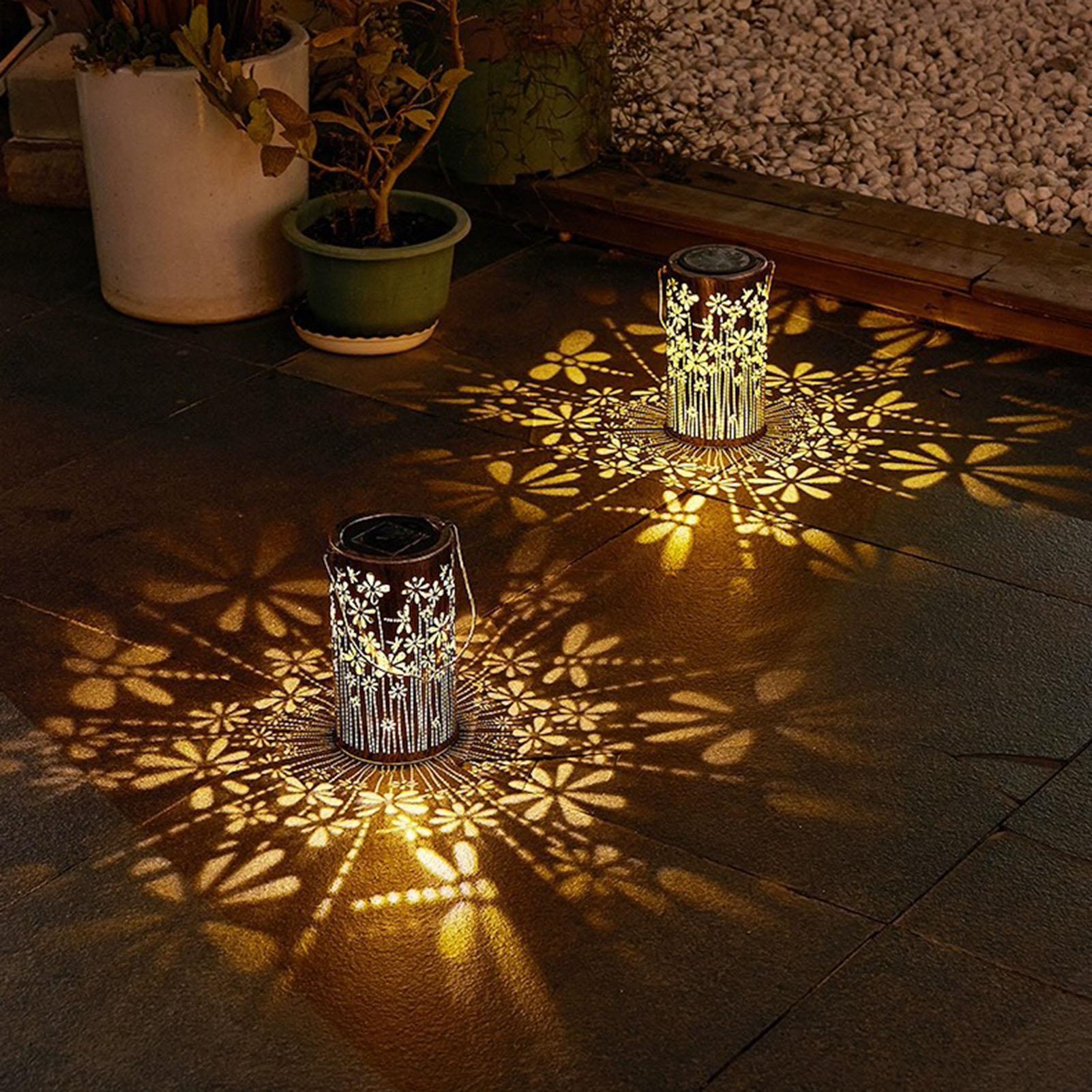 Faroles solares colgantes, lám - Outdoor Lighting And Decor reseña y precio