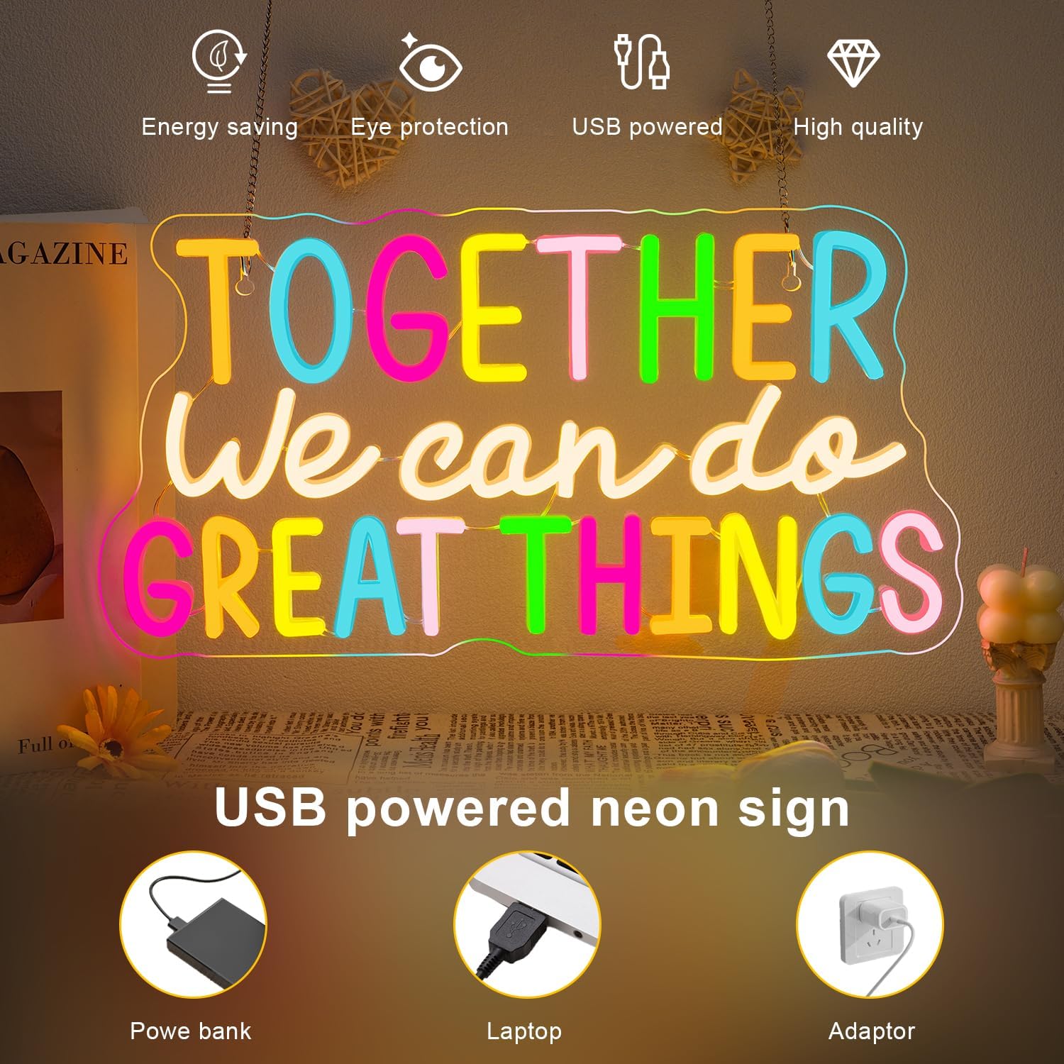 Juntos Podemos Hacer Grandes C - Outdoor Lighting Quotes reseña y precio