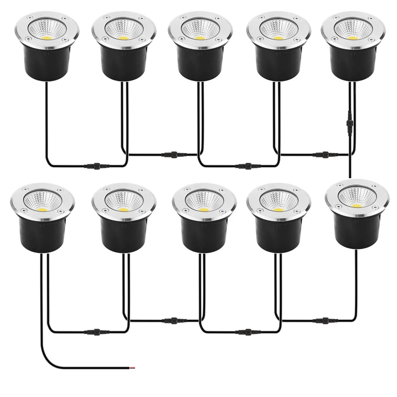 Luz LED Subterránea Impermeabl - Outdoor Lighting Underground Wiring reseña y precio
