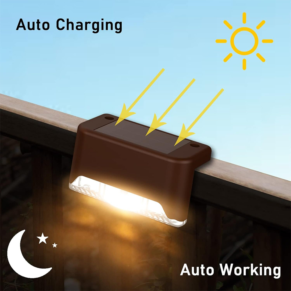 1-20 piezas LED blanco cálido  - Outdoor Lighting On Fence reseña y precio