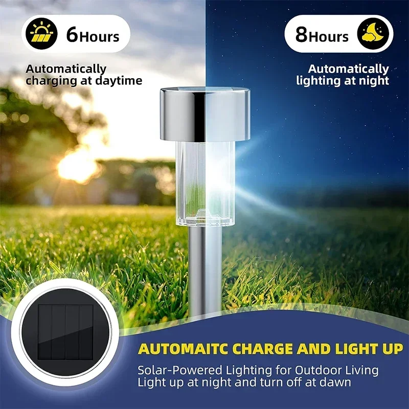 Luces solares para exteriores, - Outdoor Lighting On Fence reseña y precio