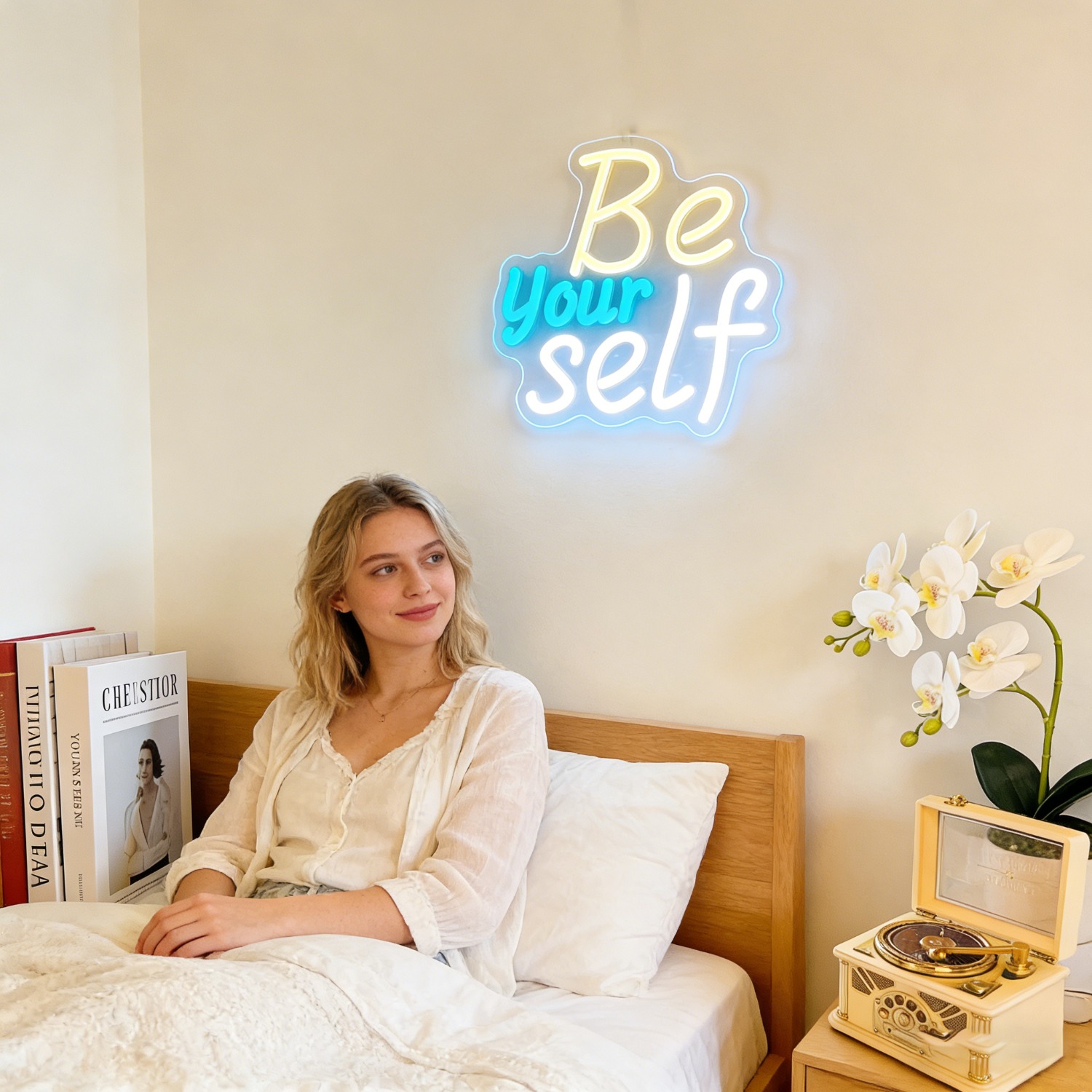 Letrero de Neón Inspirador 'Be - Outdoor Lighting Quotes reseña y precio