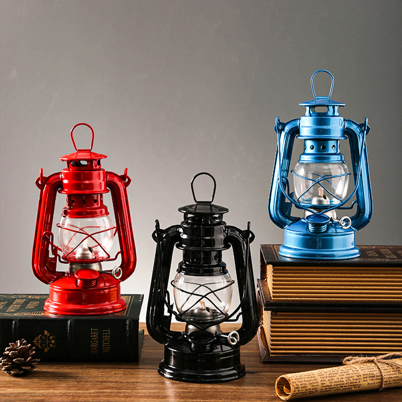 Lámpara Retro para acampar al  - Outdoor Lighting Mediterranean Style reseña y precio