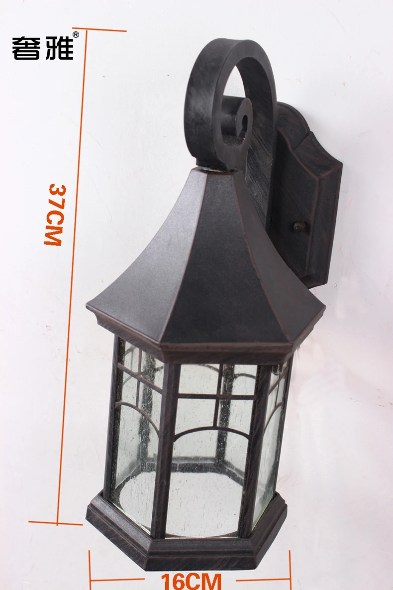 Iluminación vintage lámpara de - Outdoor Lighting Mediterranean Style reseña y precio