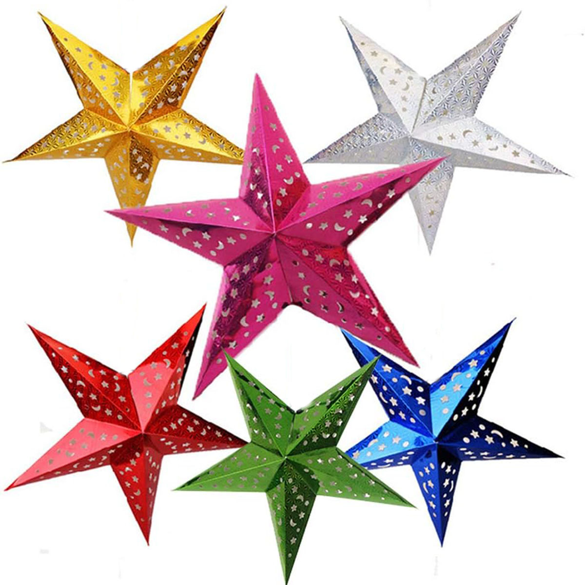 1PCX30cm colgante de estrella  - Outdoor Lighting Pendant reseña y precio