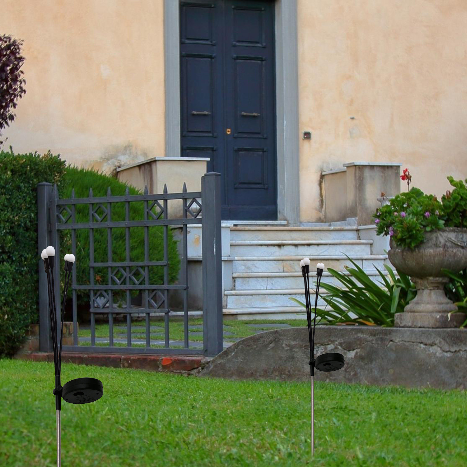2 Piezas de Mini Paneles Solar - Photocell Outdoor Lighting reseña y precio