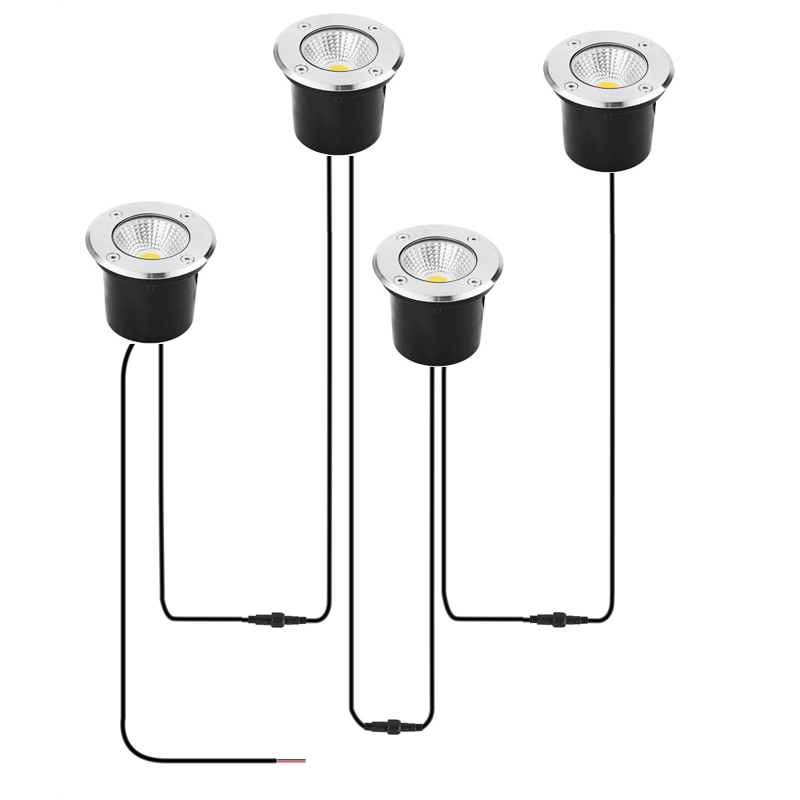 Luz LED Subterránea Empotrada  - Outdoor Lighting Underground Wiring reseña y precio