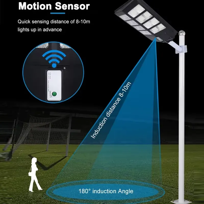 Lámpara Solar LED de 9W para E - Outdoor Lighting With Motion Sensor reseña y precio
