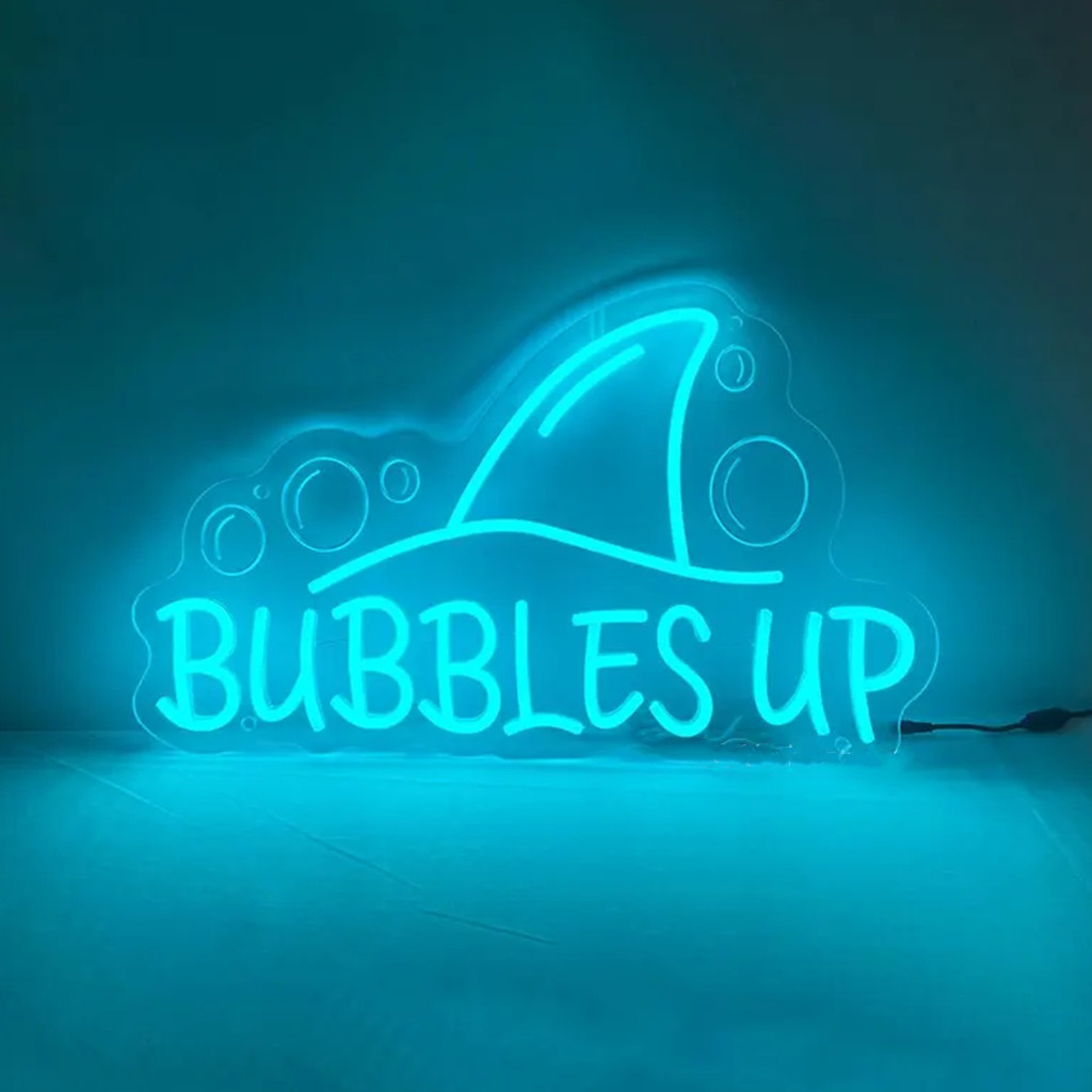 Letrero de Neón Bubbles Up, Le - Outdoor Lighting Quotes reseña y precio
