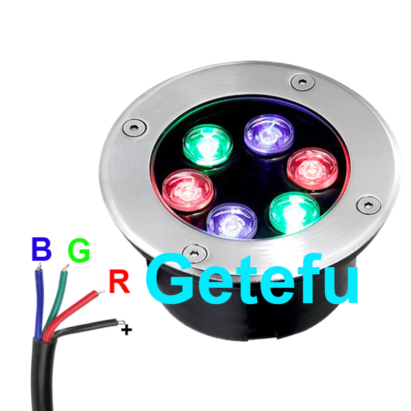 Luz LED subterránea RGB de 4 c - Outdoor Lighting Underground Wiring reseña y precio