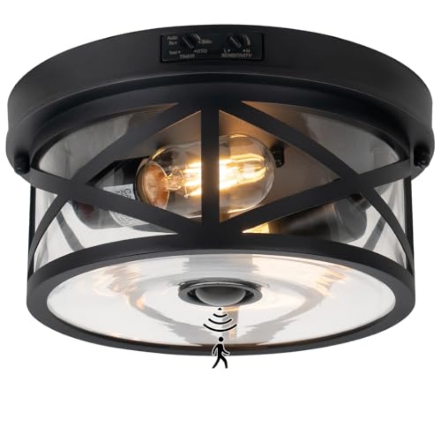 Lámpara de techo para exterior - Outdoor Lighting With Motion Sensor reseña y precio