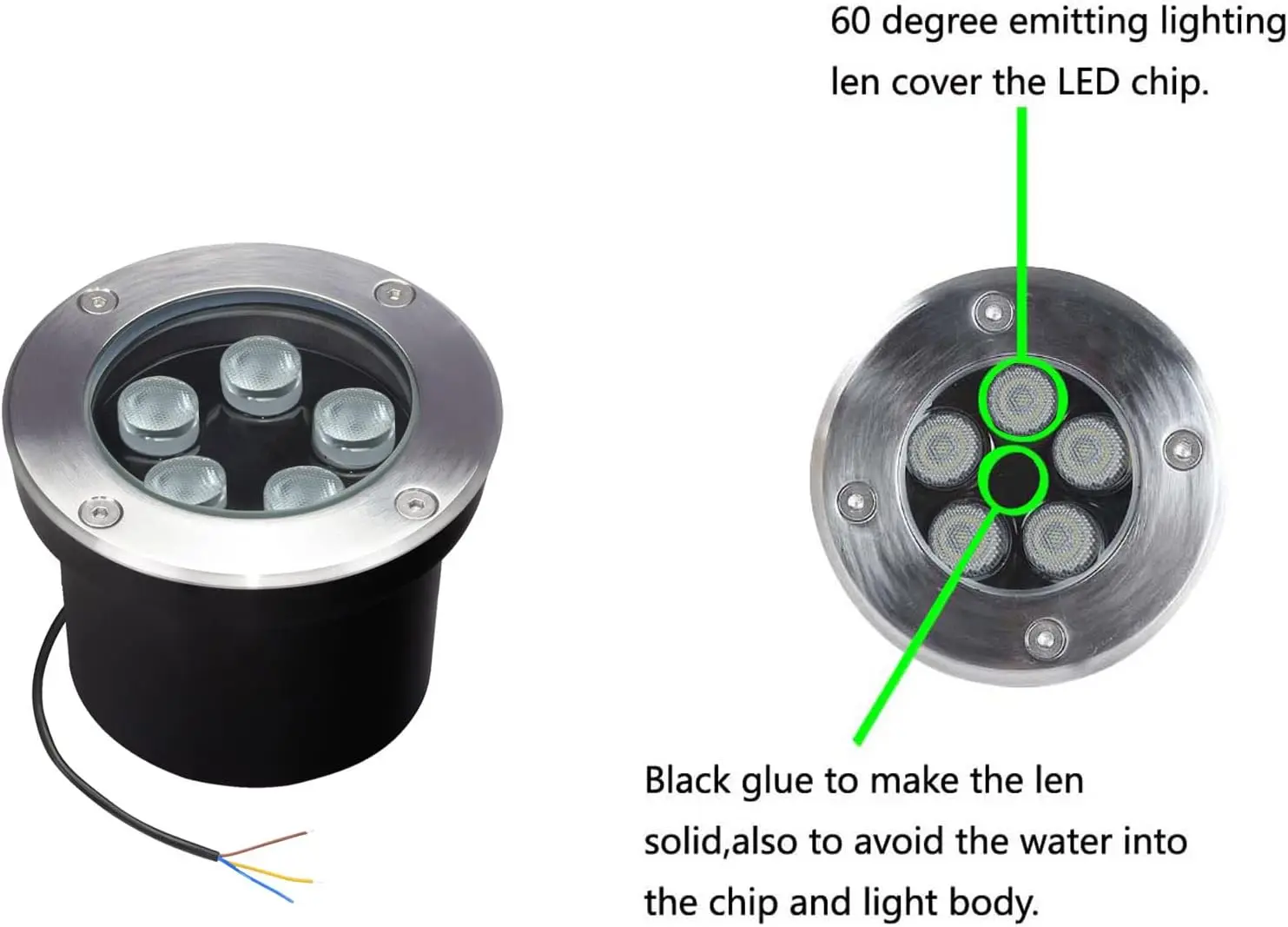 Luces empotrables para caminos - Outdoor Lighting Underground Wiring reseña y precio