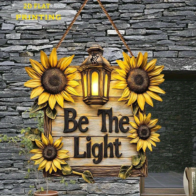 Letrero de madera con diseño d - Outdoor Lighting Quotes reseña y precio