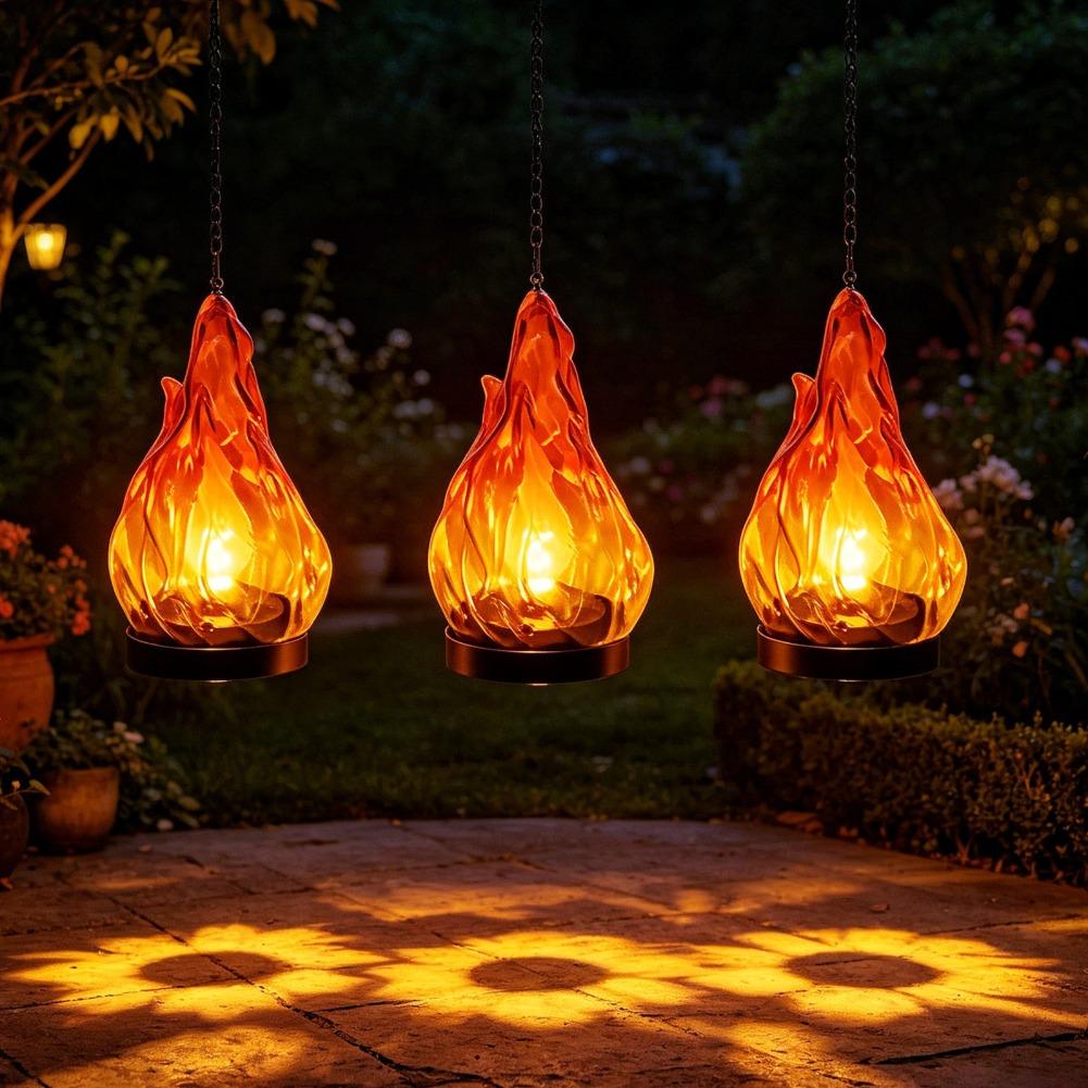 Lámpara colgante solar con efe - Outdoor Lighting And Decor reseña y precio
