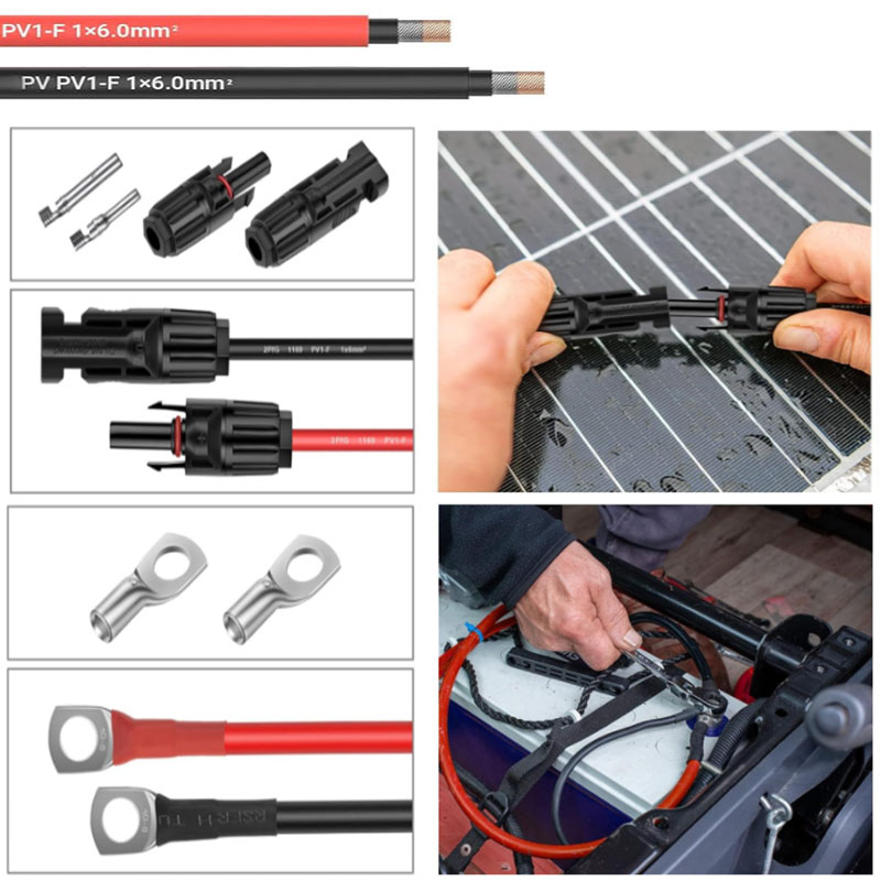 Cable de Panel Solar 16/14/12/ - Outdoor Lighting Extension Cable reseña y precio