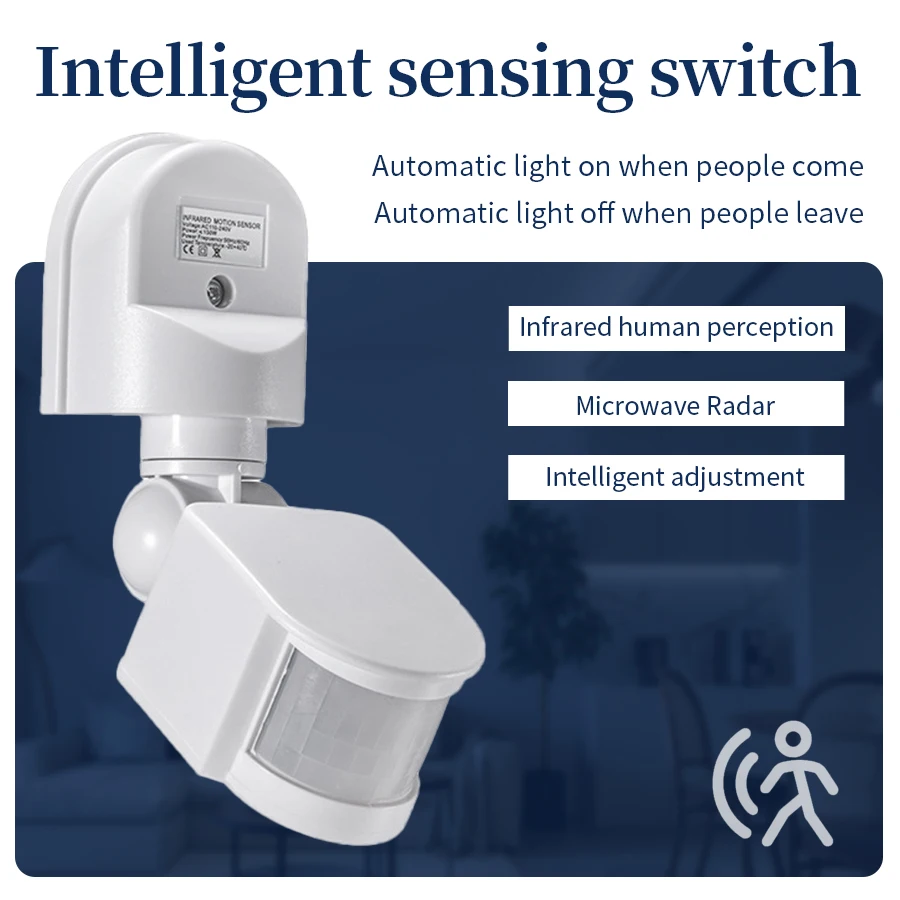Sensor de movimiento PIR de 10 - Outdoor Lighting With Motion Sensor reseña y precio