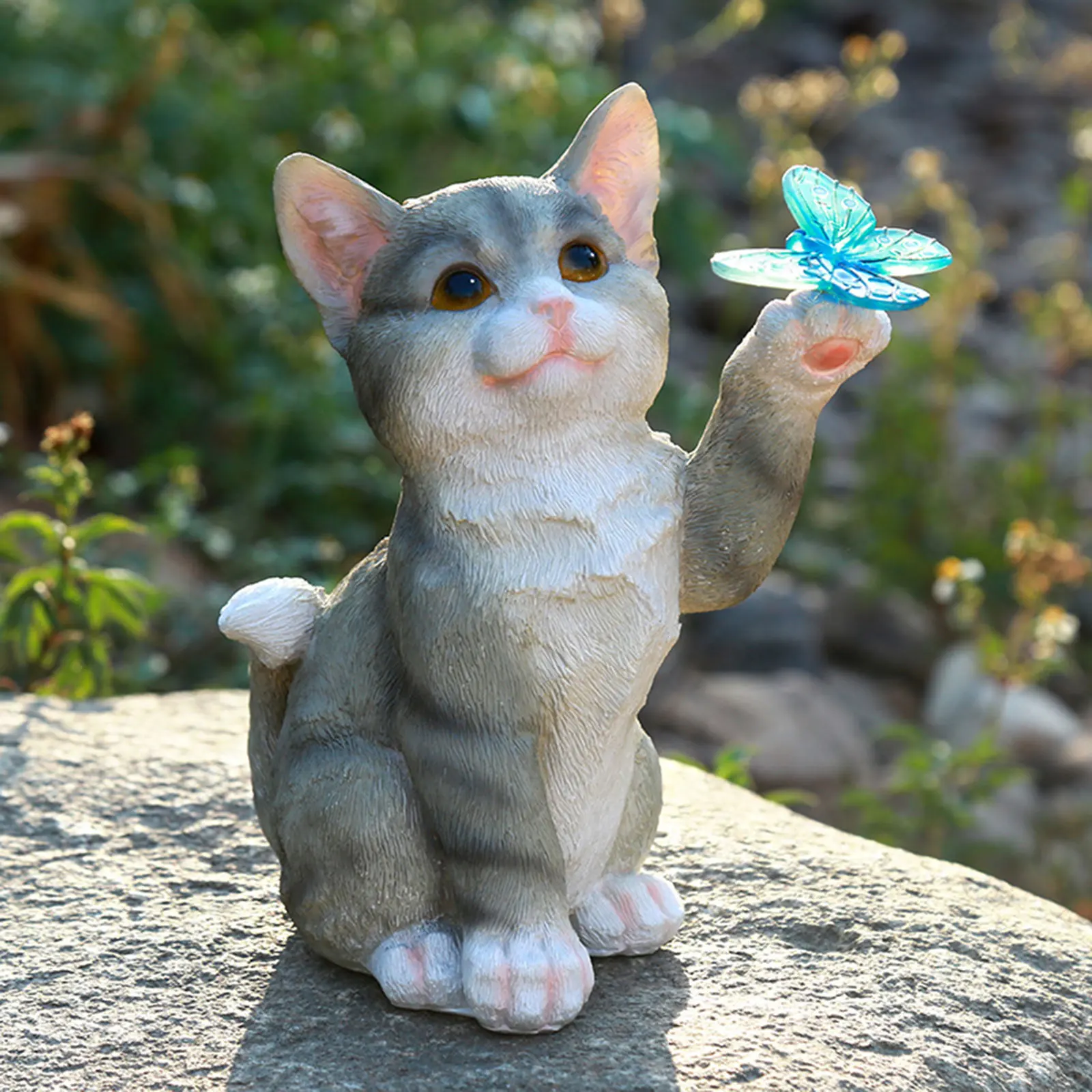 Escultura de gato al aire libr - Outdoor Lighting Pendant reseña y precio
