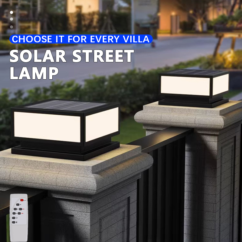 Lámpara Solar LED para Exterio - Outdoor Lighting On Fence reseña y precio