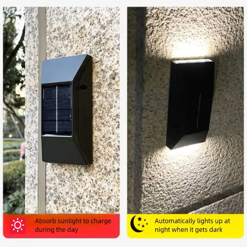 Lámparas Solares de Pared con  - Outdoor Lighting On Fence reseña y precio